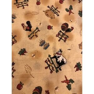 Cranston Print Works VIP Fabrics Farm Animal Weather Vane Cotton Fabric 2 yards